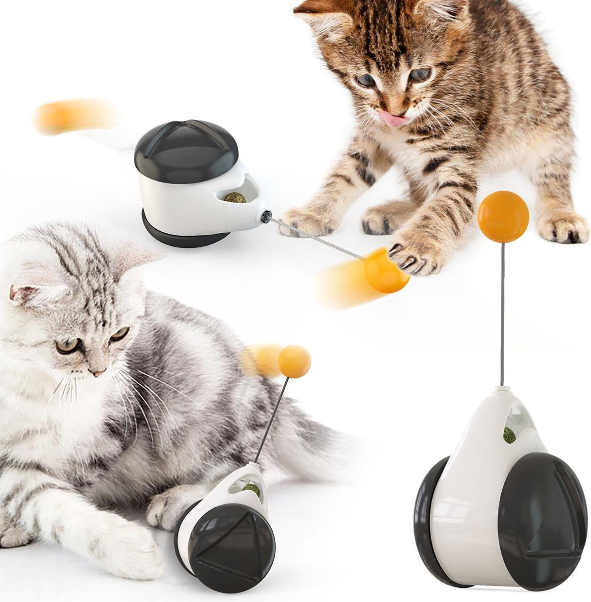 Wheely™ Katten wiel met kattengras voor extra plezier