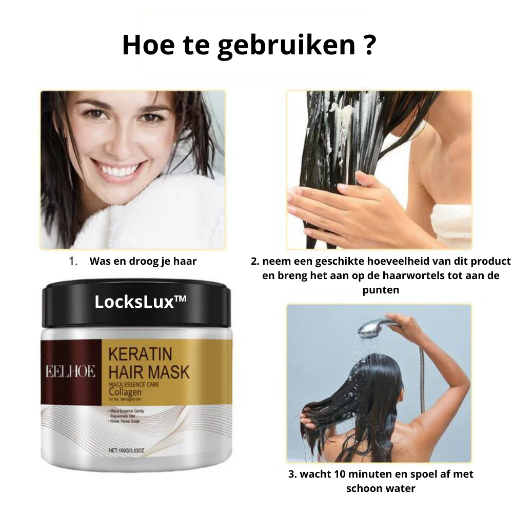 LocksLux™ - Haarmasker voor alle haartypes